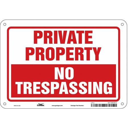 Condor Safety Sign 473H52 - product photo 1