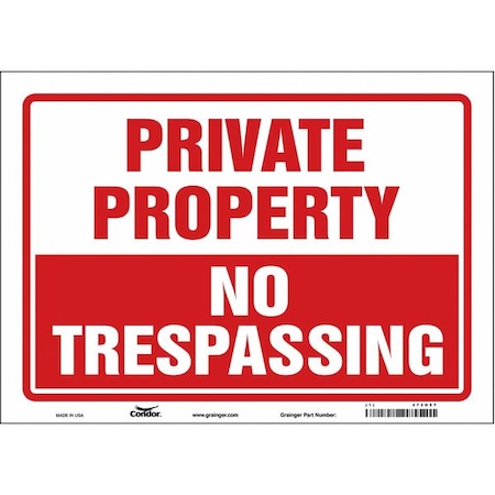 Condor Safety Sign 473H57 - product photo 1