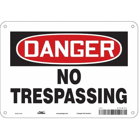 Condor Safety Sign 473K72 - product photo 1