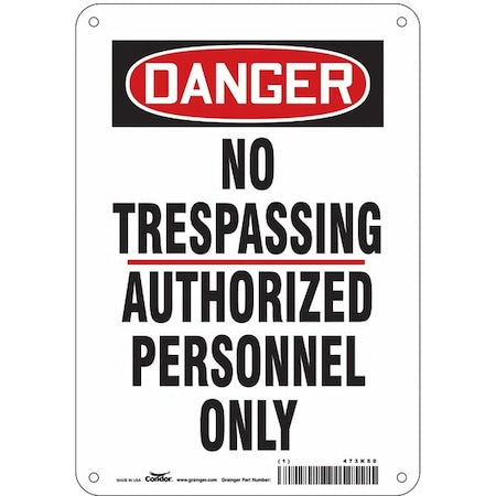 Condor Safety Sign 473K50 - product photo 1