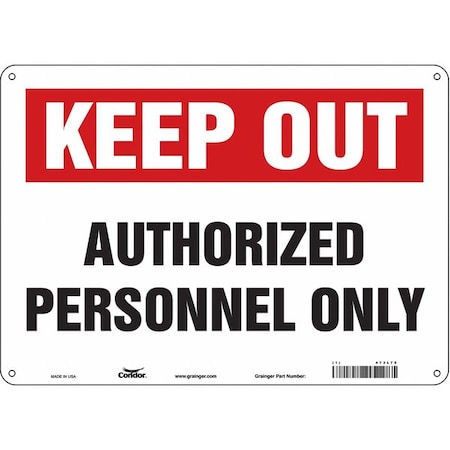 Condor Safety Sign 473L75 - product photo 1
