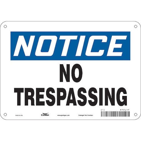 Condor Safety Sign 473L17 - product photo 1