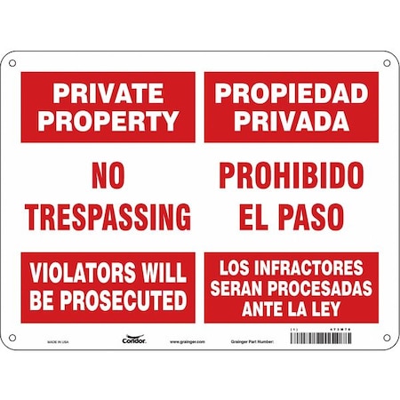 Condor Safety Sign 473M78 - product photo 1