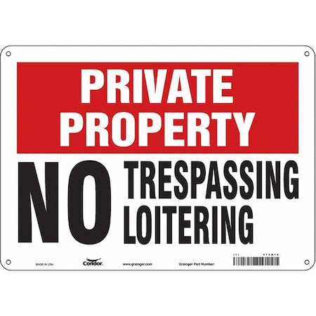 Condor Safety Sign 473M12 - product photo 1
