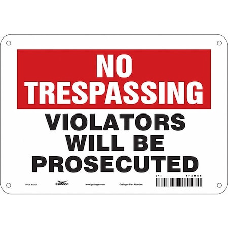 Condor Safety Sign 473M65 - product photo 1