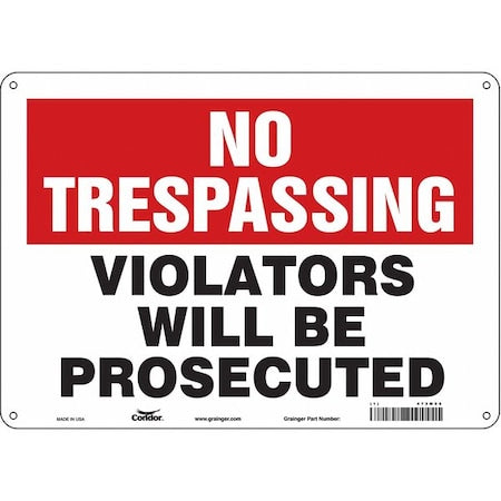 Condor Safety Sign 473M66 - product photo 1