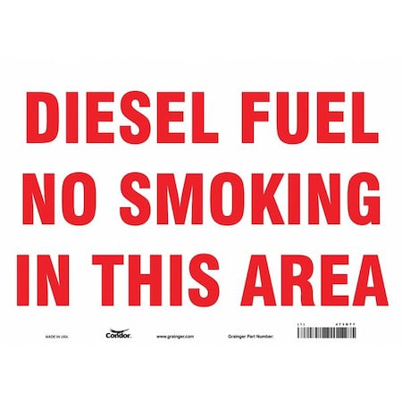 Condor Safety Sign 473N77 - product photo 1
