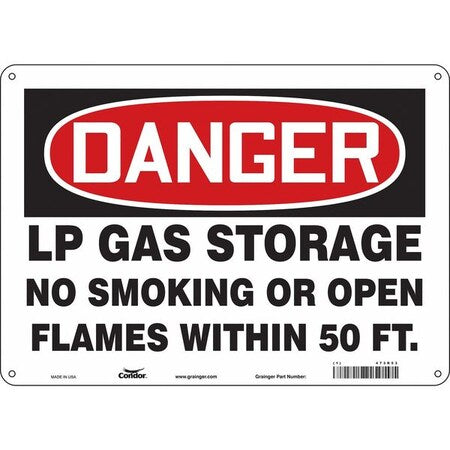 Condor Safety Sign 473R53 - product photo 1