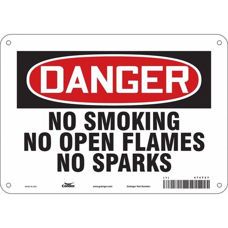 Condor Safety Sign 474T27 - product photo 1