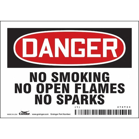 Condor Safety Sign 474T33 - product photo 1