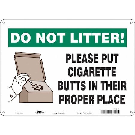 Condor Safety Sign 474C17 - product photo 1