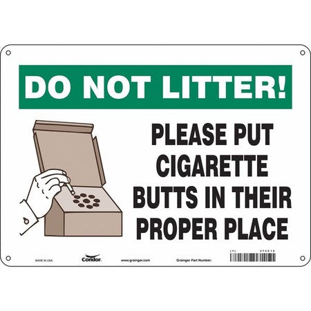 Condor Safety Sign 474C19 - product photo 1