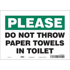 Condor Safety Sign 474A99 - product photo 1