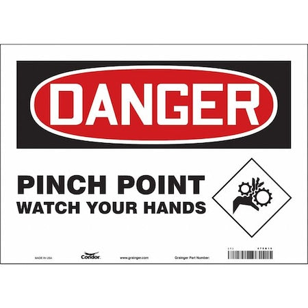 Condor Safety Sign 475D10 - product photo 1