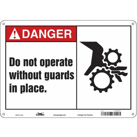 Condor Safety Sign 475F87 - product photo 1