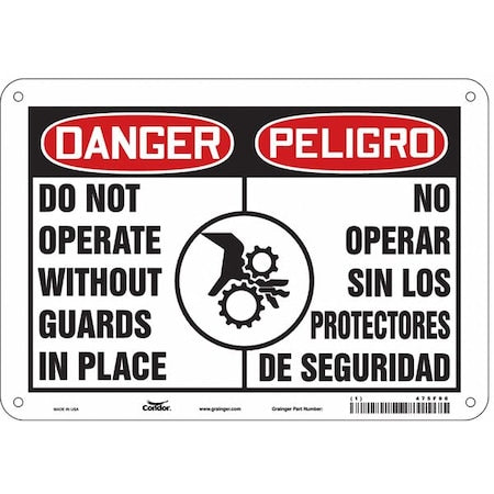 Condor Safety Sign 475F96 - product photo 1