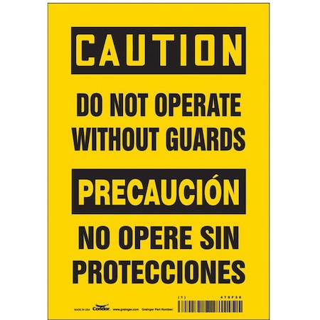 Condor Safety Sign 475F36 - product photo 1