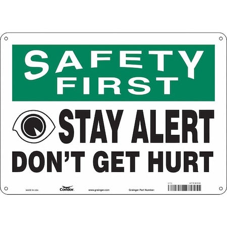 Condor Safety Sign 475H50 - product photo 1