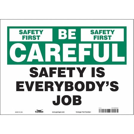 Condor Safety Sign 475H64 - product photo 1