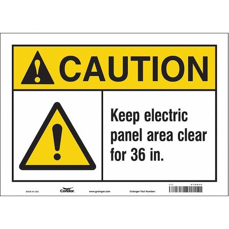 Condor Safety Sign 475N46 - product photo 1