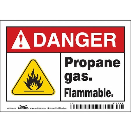 Condor Safety Sign 476D46 - product photo 1