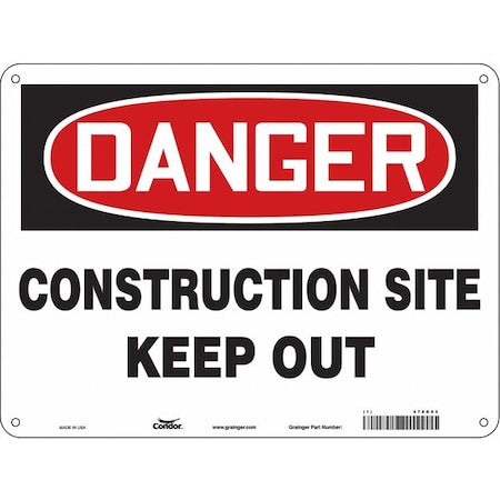 Condor Safety Sign 476K05 - product photo 1