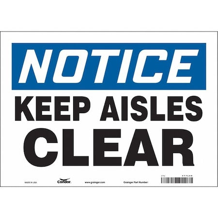 Condor Safety Sign 477L05 - product photo 1
