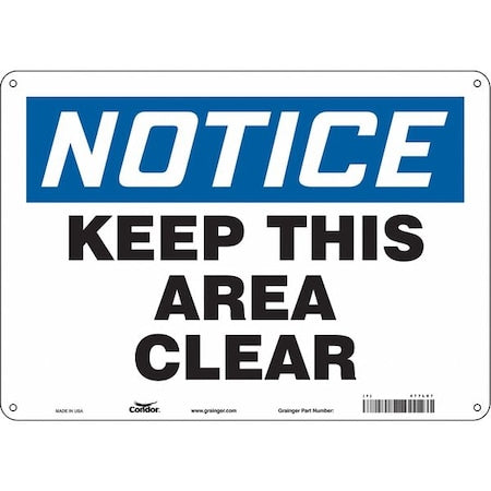 Condor Safety Sign 477L07 - product photo 1