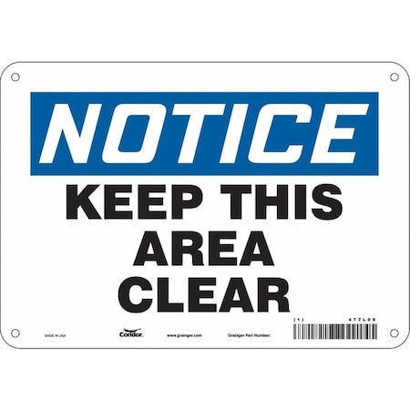 Condor Safety Sign 477L09 - product photo 1