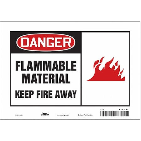 Condor Safety Sign 478G91 - product photo 1