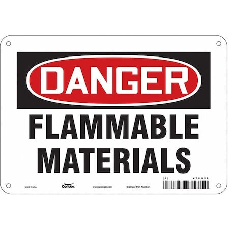 Condor Safety Sign 478H58 - product photo 1