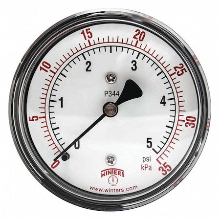 Winters Pressure Gauge PLP344 - product photo 1