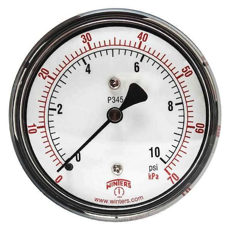 Winters Pressure Gauge PLP345 - product photo 1