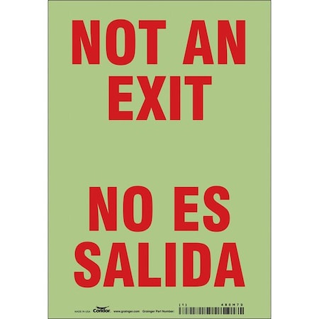 Condor Safety Sign 480H79 - product photo 1