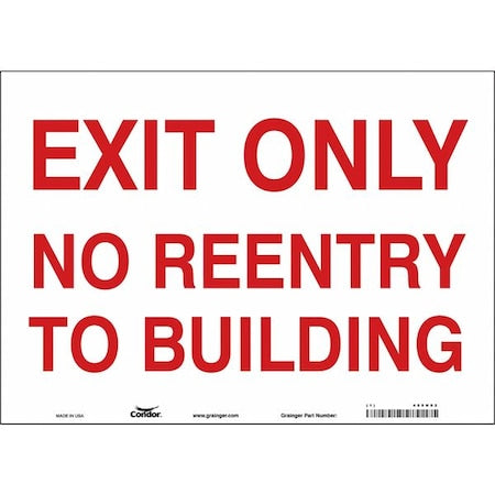 Condor Safety Sign 480H02 - product photo 1