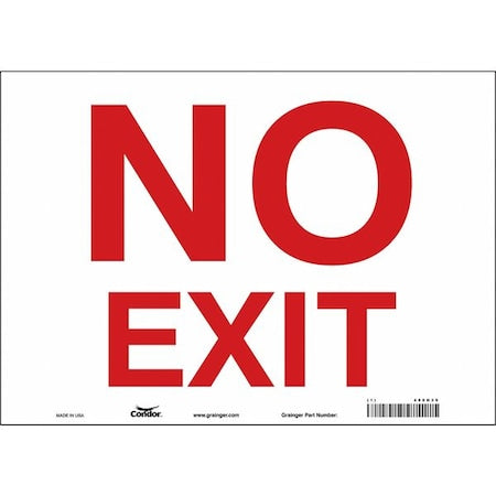 Condor Safety Sign 480H39 - product photo 1