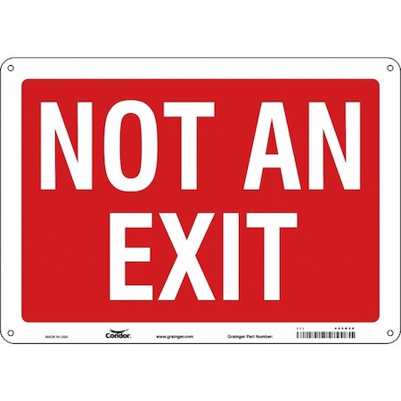 Condor Safety Sign 480H58 - product photo 1
