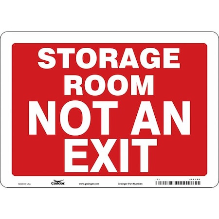 Condor Safety Sign 480J86 - product photo 1