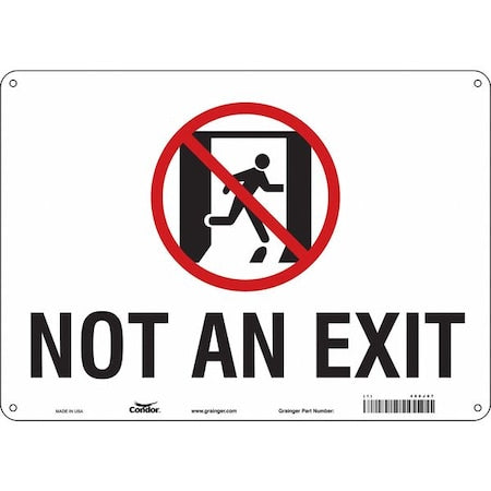 Condor Safety Sign 480J07 - product photo 1