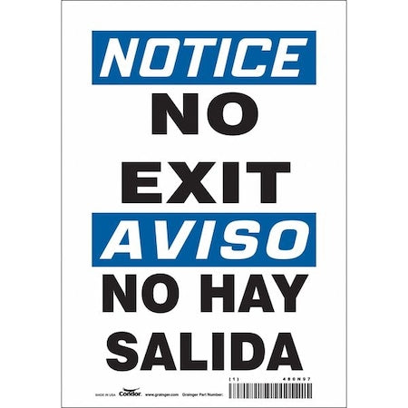 Condor Safety Sign 480N97 - product photo 1