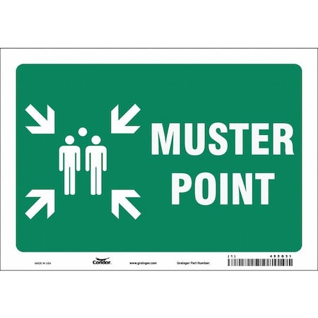 Condor Safety Sign 485G31 - product photo 1