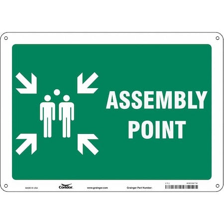 Condor Safety Sign 485H74 - product photo 1