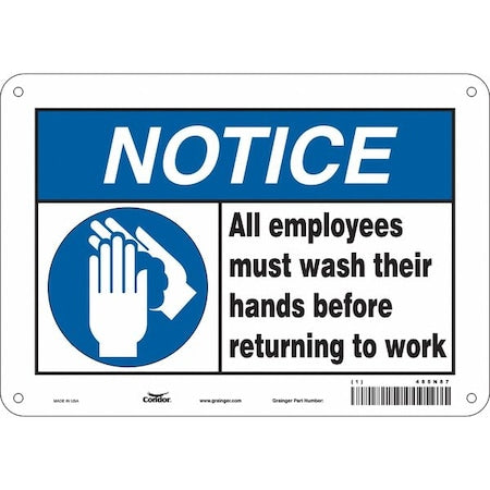 Condor Safety Sign 485N87 - product photo 1