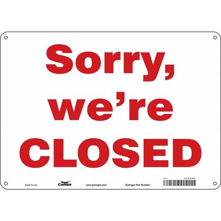 Condor Safety Sign 485N02 - product photo 1
