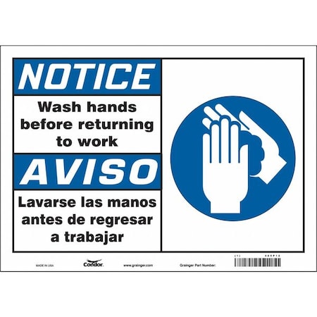 Condor Safety Sign 485P12 - product photo 1