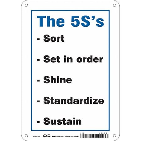 Condor Safety Sign 486P21 - product photo 1