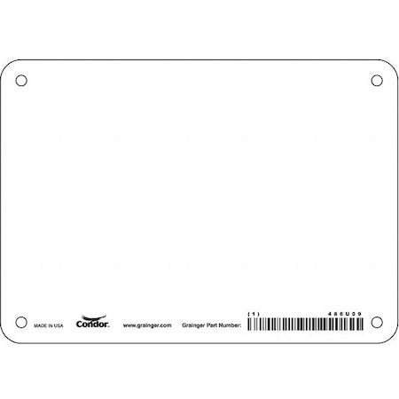 Condor Safety Sign 486U09 - product photo 1