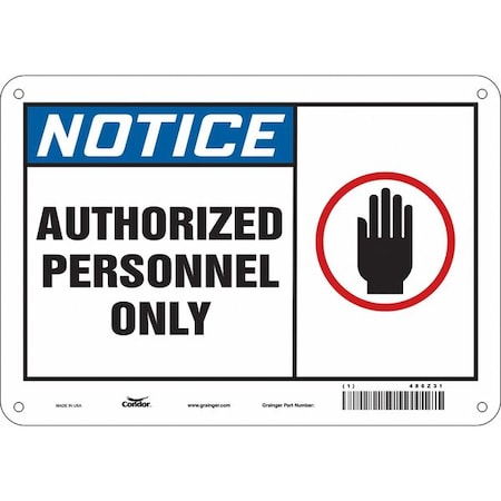 Condor Safety Sign 486Z31 - product photo 1