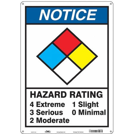 Condor Safety Sign 486C48 - product photo 1