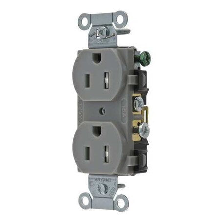 Bryant Wiring Device CBRS15GRYWRTR - product photo 1